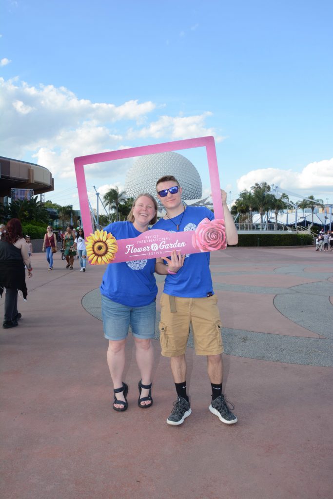 EPCOT flower and garden