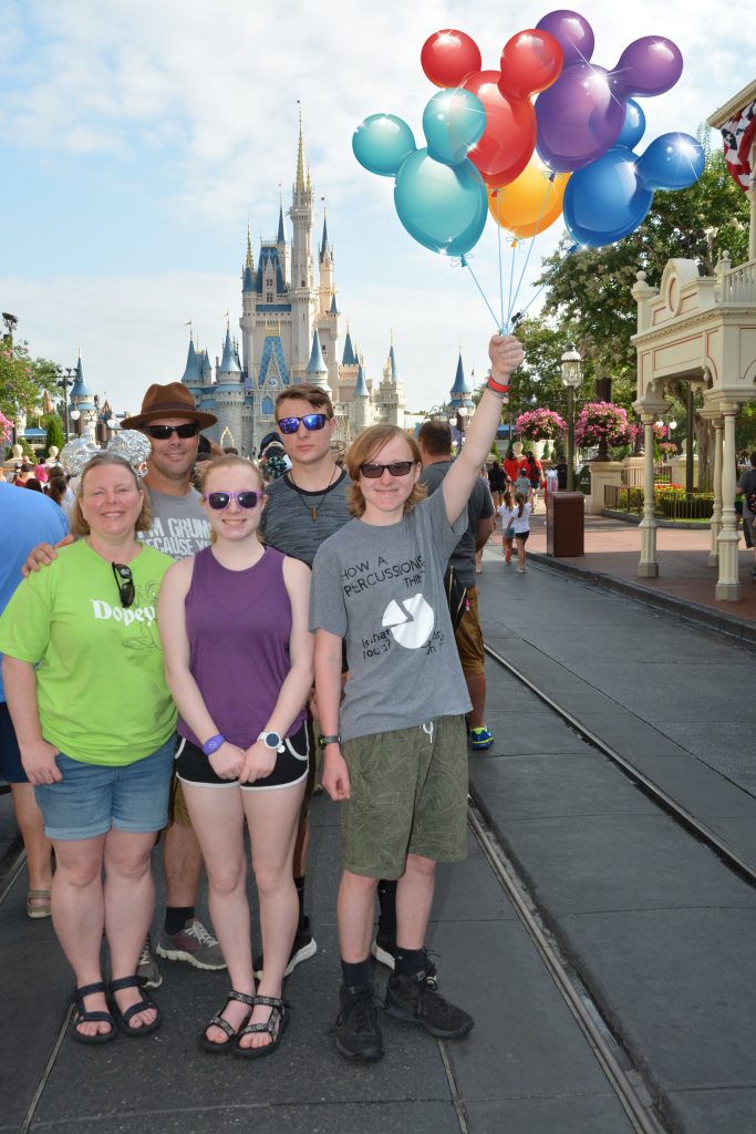 Photo pass photos at Walt Disney World