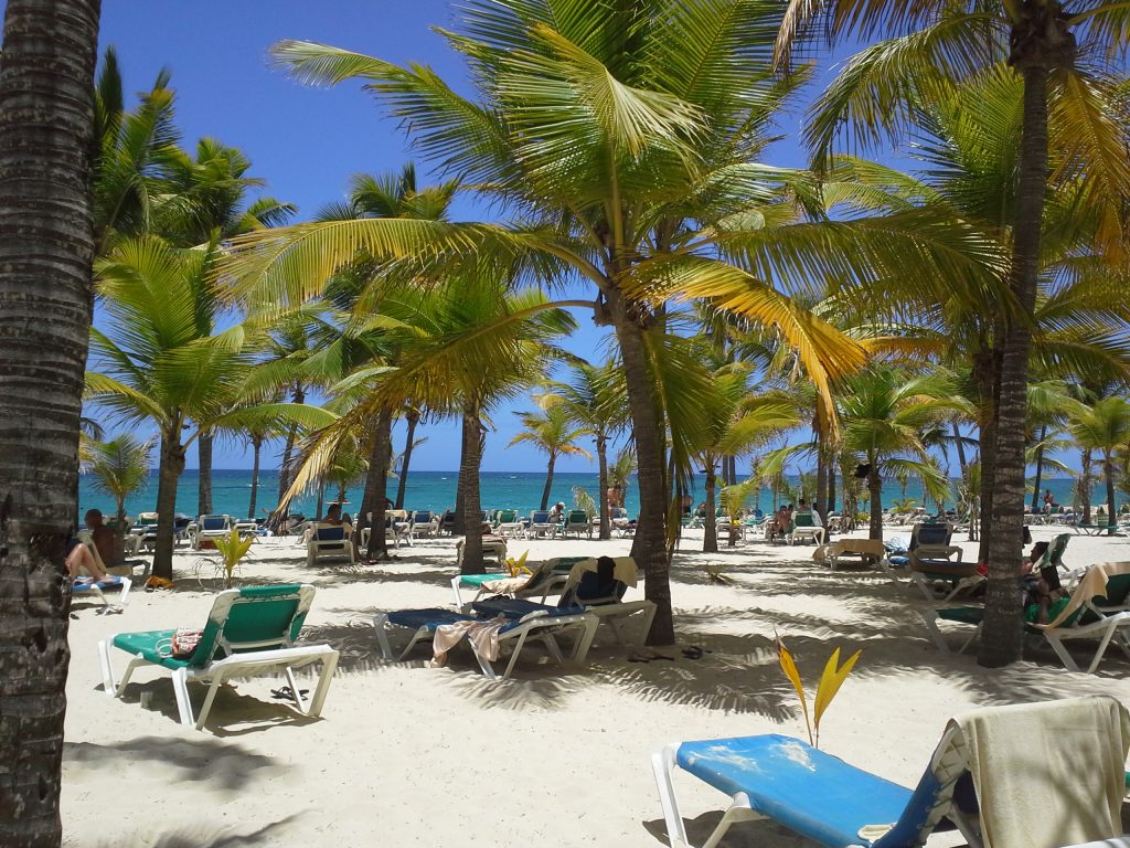 Dominican Republic beach scene