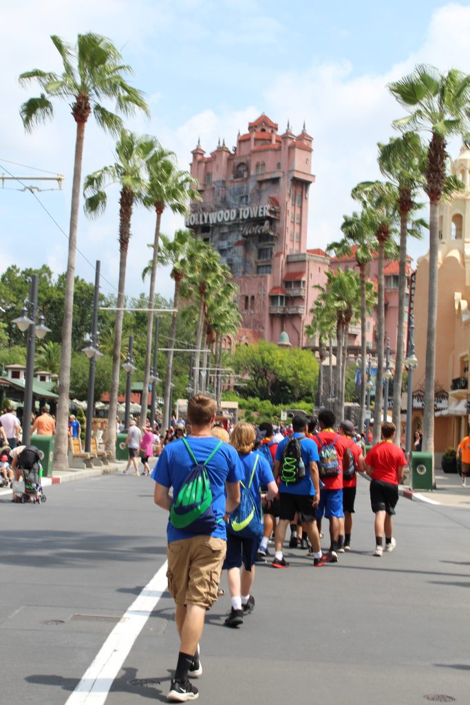 teens enjoy the Tower or Terror