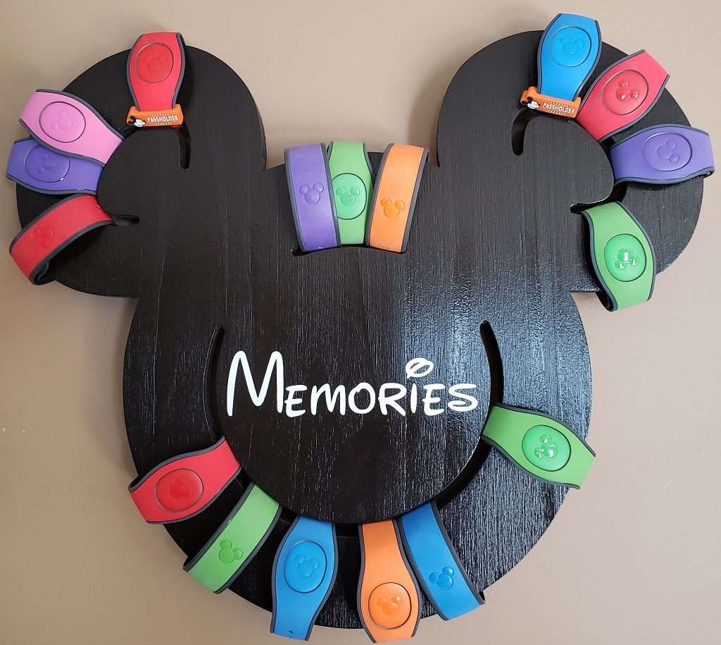 Memories Mickey head Magic Band holder