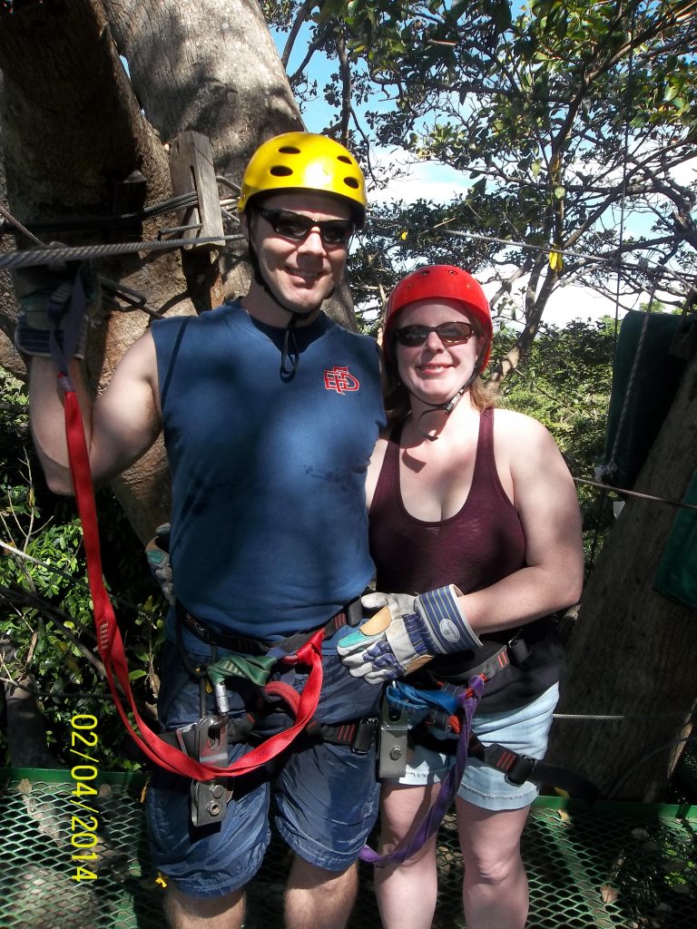 Costa Rica zip line