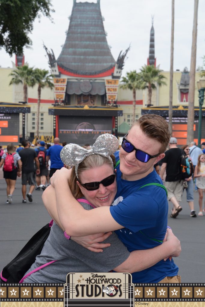 Mom and son at Disney Studios 2017