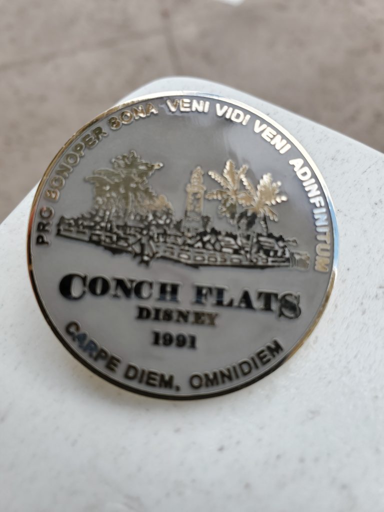 Conch Flats Old Key West pin