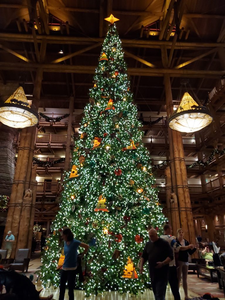 Wilderness Lodge Christmas Tree