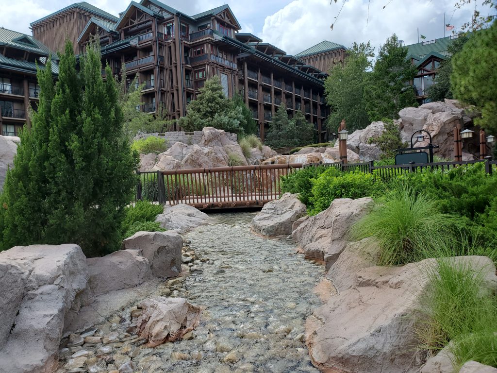 Wilderness Lodge river view