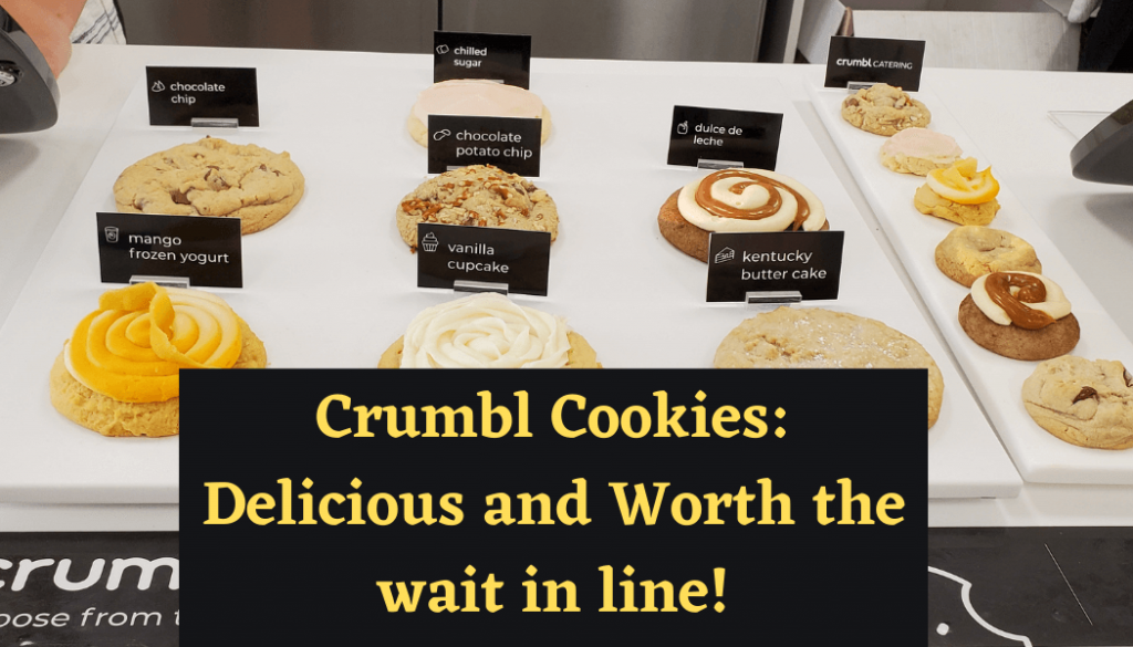 cookie crumble menu