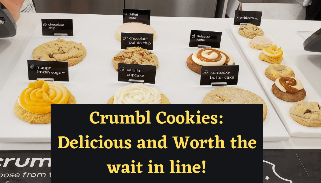 Crumbl Cookies Delicious and worth the wait in line!
