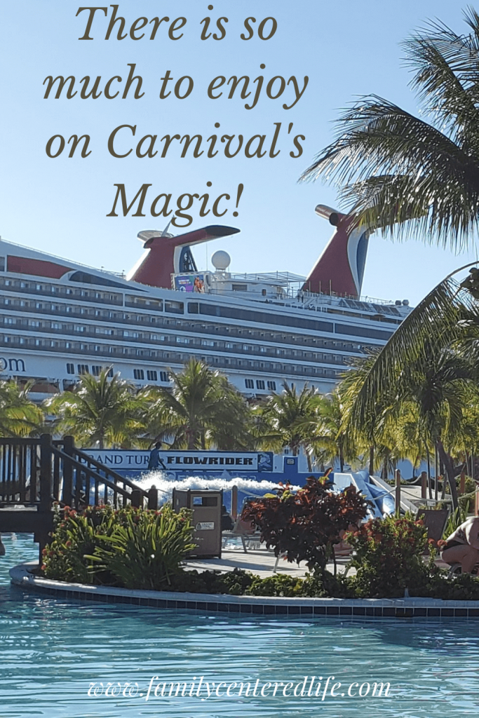 what to expect on a Carnival cruise ship