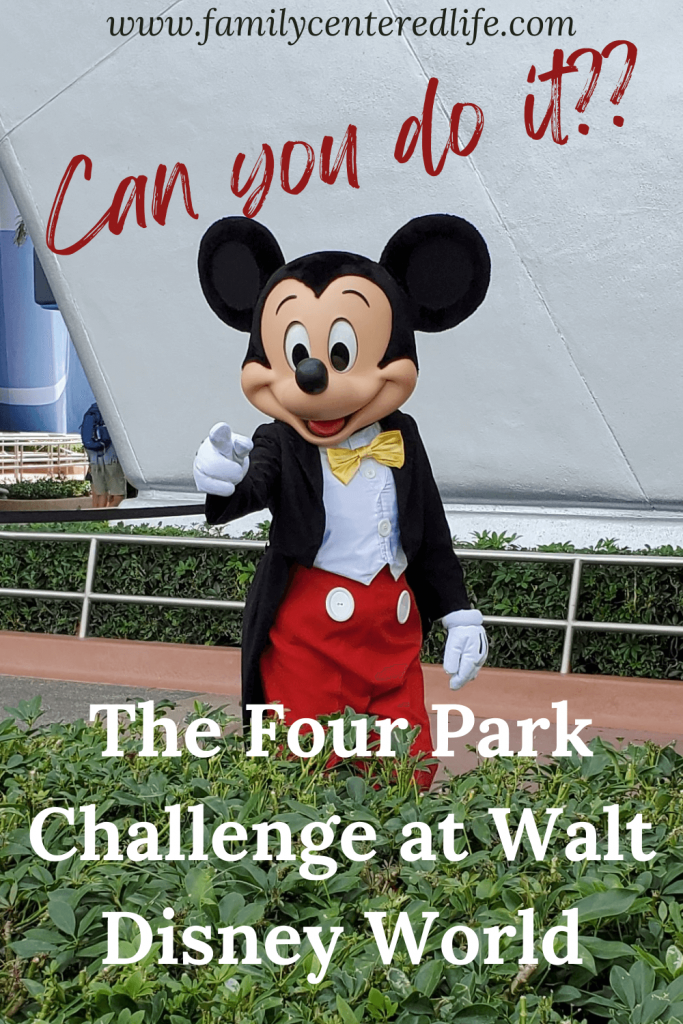 What is the four parks challenge